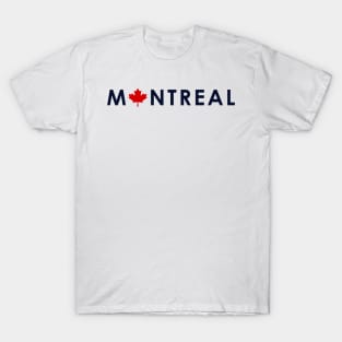 Montreal Text T-Shirt